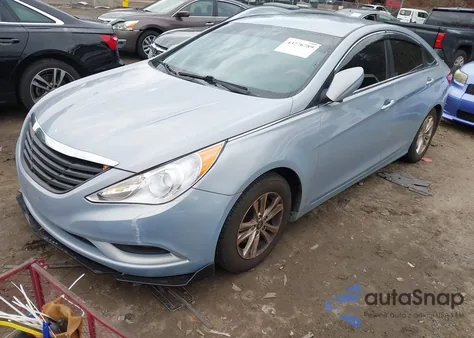 2011 Hyundai Sonata Gls from USA, damaged, VIN 5NPEB4AC6BH127289
